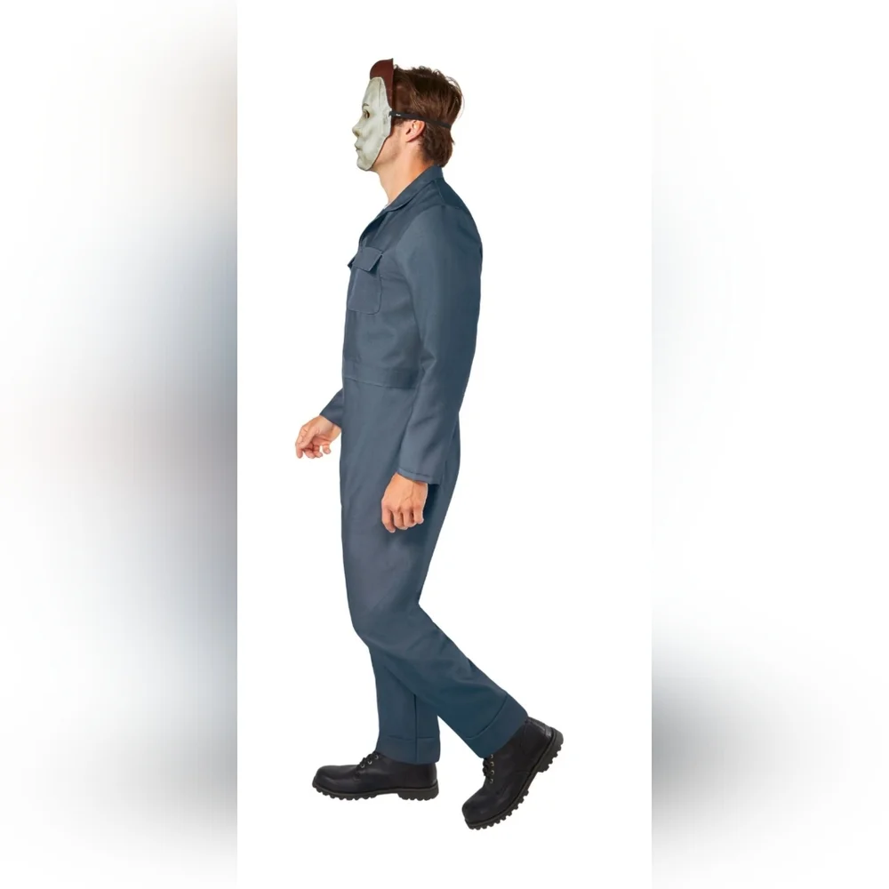 Halloween II Michael Myers 2 Piece Costume And Mask Mens Size Medium NWOT
